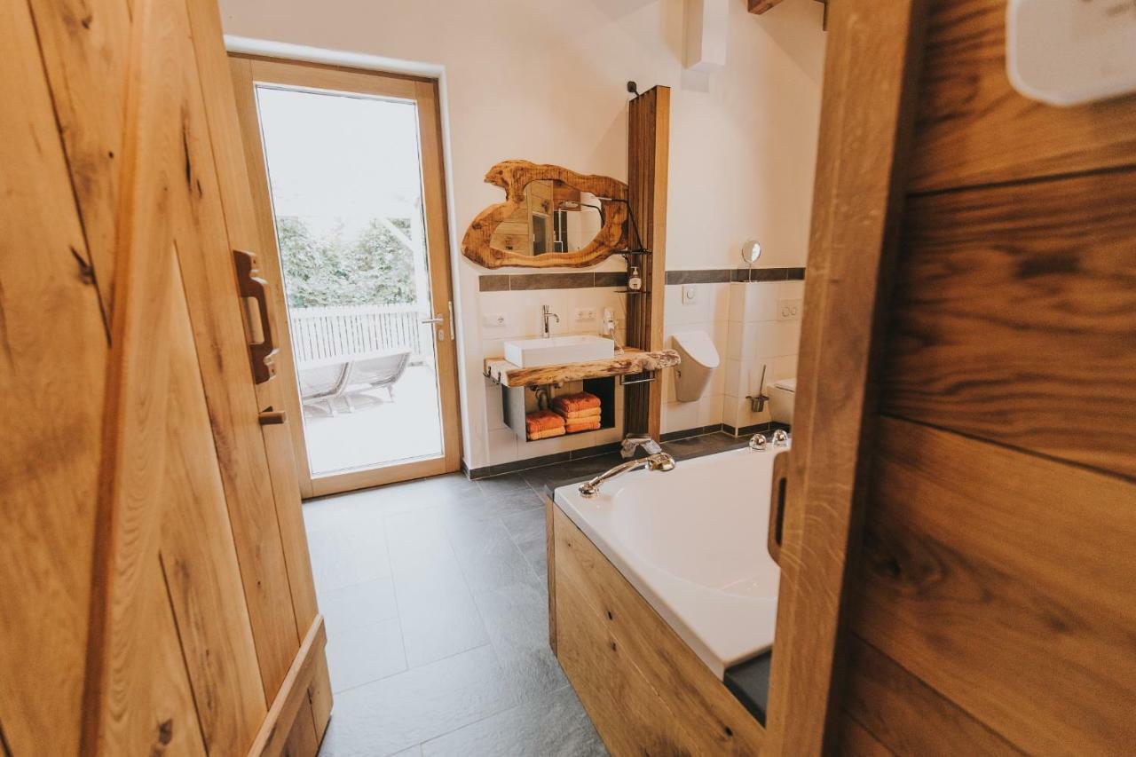 Luxus-Chalet Am Fluss Schwarzach bei Nabburg Eksteriør bilde
